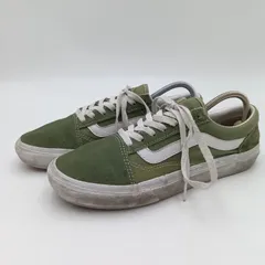 VANS バンズ ローカットスニーカー オールドスクール グリーン 緑 25cm メンズ B-2-5