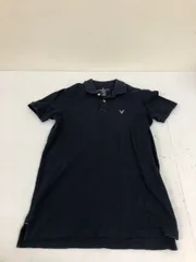 送料無料★AMERICAN EAGLE アメリカンイーグル★半袖Tシャツ　ポロシャツ★XSサイズ★ネイビー#70121sj87