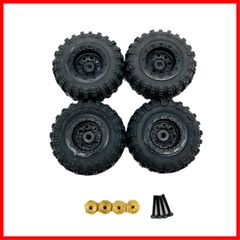 【セール中】京商 ミニッツ 4x4 用 RGT タイヤ ホイール + 真鍮変換アダプター セット for Kyosho Mini-Z 4×4