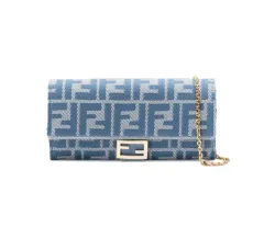 FENDI（フェンディ） エフイズ ロゴ チェーンウォレット フェンディ チェーンウォレット/長財布 バッグ レディース エフ