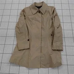 ◇ Θ N-LINE エヌライン 長袖 トレンチコート サイズ11号 ベージュ系 レディース E  【1509180007292】