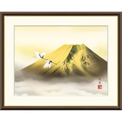 日本画真筆手描き市川光世作品信濃待春
