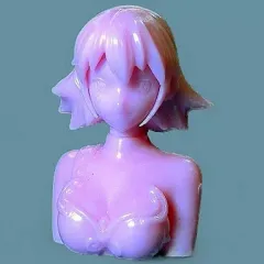 【中古】フィギュア ブラックローズ「.hack 悪性変異 vol.2」PS2ソフト予約特典バストアップフィギュア