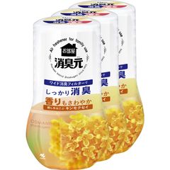 【新着商品】400ml×3個 部屋用 消臭芳香剤 キンモクセイ 癒しをはこぶ 【まとめ買い】お部屋の消臭元