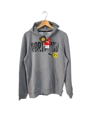 プーマ◆メンズ サッカー スウェットパーカー BVB ドルトムント フーディ グレー