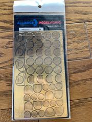 【Alliance Model Works】（NW35023）1/350 WWII Platform & Ammo Storage for WWII US 40mm Bofors AA Guns - Upgrade Detail Set