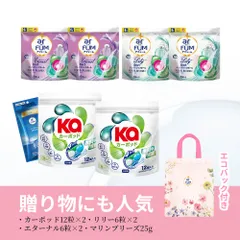 【バラエティセット】【日本販売累計1億個突破】合計48粒 カーポッド エターナル リリー マリンブリーズ 洗濯洗剤 韓国人気洗剤 柔軟剤入り洗剤 ギフト プレゼント 部屋干し 室内干し 抗菌 消臭 時短