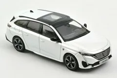 Amazon | ミニカー 1/43 ノレブ プジョー 308SW 2013 ホワイト