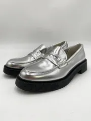 ZARA シルバー ローファー 39 ZARA（ローファー/革靴 ・ シルバー/銀色系）のフリマアイテム一覧