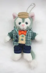 東京ディズニーシー ぬいぐるみバッジ Duffy and Friends ジェラトーニ(緑パーカー/青パンツ)/Duffy's HEARTWARMING DAYS 2018