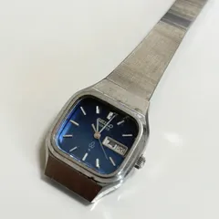 【稼働・美品】SEIKO QZ 7903-0020／ブルー文字盤／デイデイト 稼働・美品】SEIKO QZ 7903-0020／ブルー文字盤／デイデイト