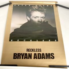 ブライアン・アダムス　レックレス　非売品　ポスター　A1サイズ　販促用　BRYAN ADAMS　RECKLESS　レトロ