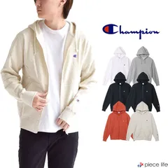 正規取扱店 チャンピオン Champion パーカー ジップアップ スウエット フルジップ メンズ レディース ユニセックス S M L XL 裏毛 C3-Y137 810オートミール