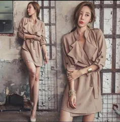 ワンピース デート シャツ シャツワンピース フレアワンピース ワンピドレス ミニ ミニ丈 ショート ショート丈 袖あり 7分袖 七分袖 長袖 ボリューム袖 フレアスリーブ ホルンスリーブ 萌袖 襟付き フレア セミフレア 細身 ストレート ワイド Aライン 