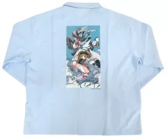 【中古】アウターウェア セブンゼルイラスト コーチジャケット ブルー Sサイズ 「CHILL OUT」 抽選プレゼント当選品