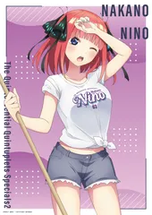 【新品】五等分の花嫁＊ クリアポスター 中野二乃【正規品】