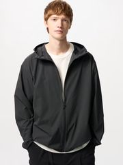 ［新品］［最安］ ポケッタブルUVカットパーカ/NANODESIGN 09 BLACK 新品 未使用 新作 美品 全サイズ UNIQLO ユニクロ MUJI 無印 無印良品 GU ジーユー ［送料無料］［匿名配送］