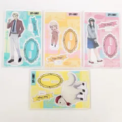 SPY×FAMILY アクリルスタンド フレンチカジュアルVer. ロイド アーニャ ヨル ボンド フォージャー