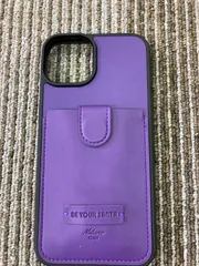 iPhone14対応ケース（パープル）