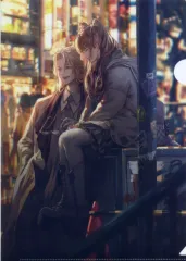 【中古】クリアファイル 深町最愛＆鯨井三千郎 A4クリアファイル 「PS5/PS4/Switchソフト REYNATIS/レナティス」 ジョーシン購入特典