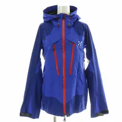 ホグロフス HAGLOFS マウンテンパーカー ジャケット ジップアップ M 青 ブルー 赤 レッド /NW31 ▲Hのサムネイル