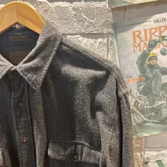 古着　XL ST.JOHN'SBAY グレー　ネルシャツ