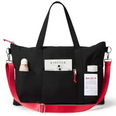 KALIDI FANCY FOREST ボストンバッグ 折りたたみ 旅行バッグ 3WAY ダッフルバッグ トラベルバッグ 35L大容量 軽量 無地 大きめ ボストンバック トートバッグ ショルダーバッグ メンズ レディース 2泊3日 出張 合宿 スポーツ (ブ