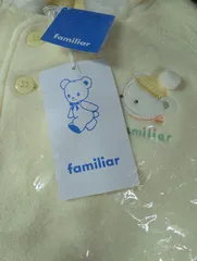 新品 タグ付きファミリア ケープ 60-90