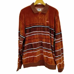 オベイ OBEY CLIFTON VELOUR POLO メンズ JPN：L のサムネイル