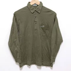 【Crocodile】クロコダイル ポロシャツ カジュアル 大人スタイル シンプル アメカジ ミリタリー サーフ系 スポーツ SPORTS スポーツミックス SPORTSMIX ゴルフ GOLF オリーブ メンズ M / M23jk