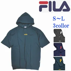 [フィラ]トレーナー パーカー半袖スウェット プルオーバー 裏毛パイル cotton綿 裏パイルスエット　年間ご着用可コットン生地は、夏は通気性・吸湿性に優れサラサラ 汗を素早く吸い込み肌触り良好