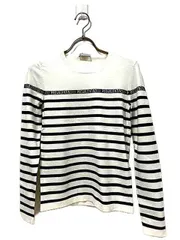 【中古】REDVALENTINO　レッド ヴァレンティノ　ニット　トップス　ボーダー　Sサイズ　レーヨン混　オールシーズンS08＿s-0267-r08 中古】REDVALENTINO レッド ヴァレンティノ ニット トップス