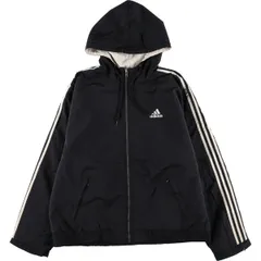 古着 90年代 アディダス adidas バックロゴ 中綿パーカー パファージャケット メンズL相当 ヴィンテージ/eaa510795