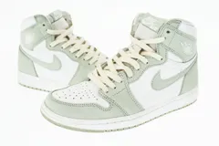 ナイキ NIKE WMNS AIR JORDAN 1 RETRO HIGH OG Seafoam ウィメンズ エアジョーダン1 ハイ シーフォーム CD0461-002 25 グリーン ホワイト ブランド古着ベクトル 中古▲■250306