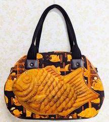 鯛焼き　ショルダーバッグ　ハンドメイド　カエルポーチ Amazon | [モメンタム] ショルダーバッグ レデイース たい焼き
