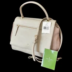 KATE SPADE ケイトスペード バッグ ハンドバッグ レディース PXRU5844 ベージュ レザー