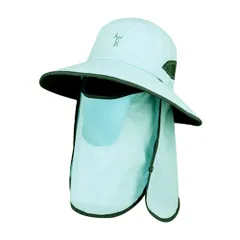 ☆ ライトブルー ☆ 日よけ帽子 農作業帽子 サファリハット サファリハット 帽子 つば広 あご紐 日除け帽子 農作業帽子 日よけ帽子 ぼうし あごひも UVカット 紫外線対策 熱中症対策 メッシュ 通気性 ガード キャンプ 農作業 フィッシング ガーデニング