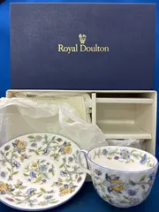 ミントン　ハドンホール　カップ&ソーサー　ブルー　2客