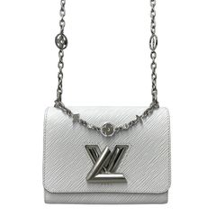 【LOUIS VUITTON】ルイ・ヴィトン ツイストPM M55412 ショルダーバッグ レディース エピ チェーンショルダー ブロン 白 ホワイト