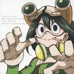 【中古】キャンバスボード・キャンバスアート 蛙吹梅雨 キャンバスボード 「一番くじ 僕のヒーローアカデミア THE MOVIE WORLD HEROES’ MISSION」 F賞