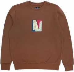 Ripndip Nermhol Crewneck Brown XL トレーナー 送料無料