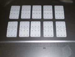 ナイロンピン止めヒンジ 小　10個入