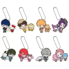 【中古】キーホルダー 全8種セット 「ブルーロック×サンリオキャラクターズ スペシャルラバーマスコット2」