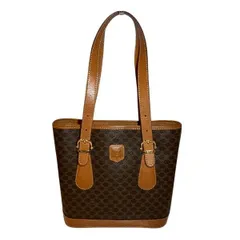 セリーヌ　Celine　マカダム柄　DM93　バケツ型　バッグ　トートバッグ　レディース
