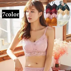 ノンワイヤーブラハーフブラブラジャー下着女性用レディース婦人ナイトブラスポーツブラレースリラックスおしゃれかわいい   vii5x317250