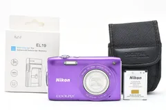 Nikon COOLPIX パープル コンデジ 良品] Nikon COOLPIX S3300 パープル コンパクトデジタルカメラ