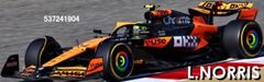 ミニチャンプス 1/18 マクラーレン F1チーム MCL38 L. ノリス マイアミGP 2024 優勝 #4