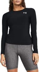 【送料無料】 アンダーアーマー レディース Tシャツ トップス Under Armour Women's HeatGear OG Compression Long Sleeve T-Shirt Black