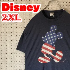 【ビッグサイズ】Disney　ディズニー　ミッキーマウス　Tシャツ　2XL　ダークグレイ　US古着　MTTS2308-40
