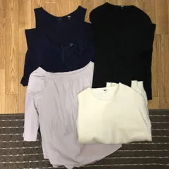 ユニクロ ニット ワンピース等 まとめ レディース S M サイズ多め 6点セット